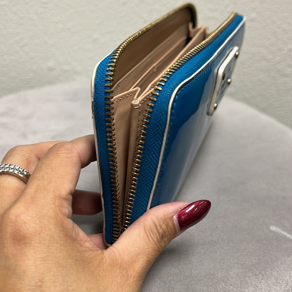Kate Spade Blue Wallet - Picture 11 of 14